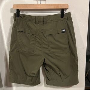 Women’s green REI shorts